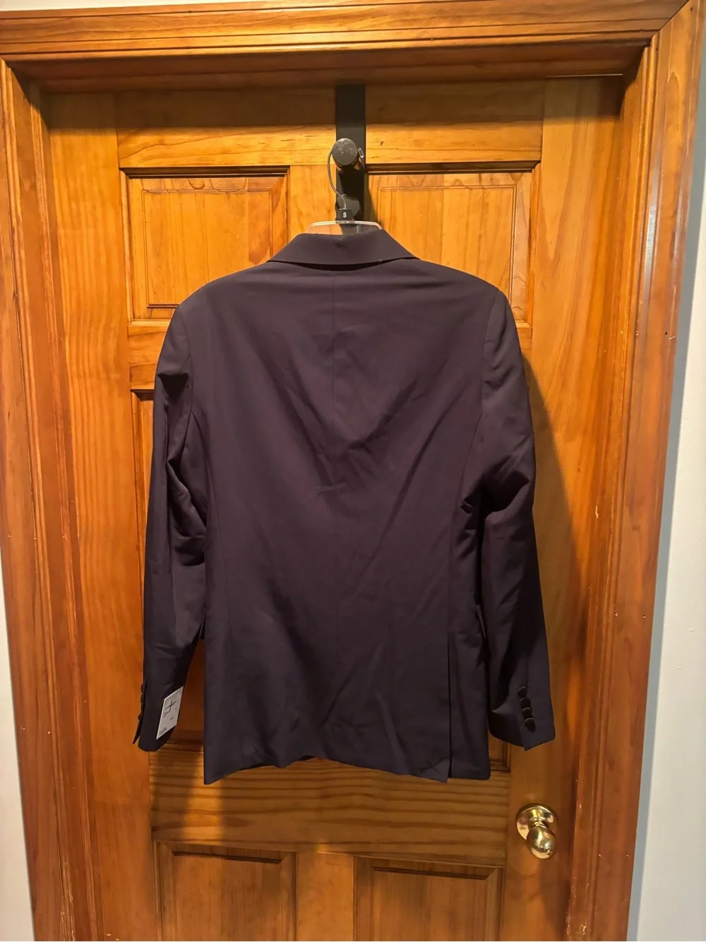 Nordstrom Rack Trim Fit Tuxedo Jacket Navy with Black 36R NWT